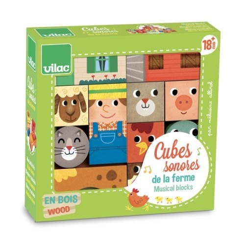 Cubes sonores de la ferme