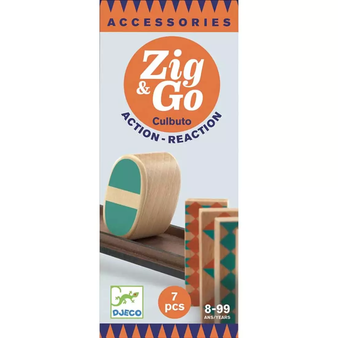 Jeu de construction Zig & Go – Culbuto – 7 pcs