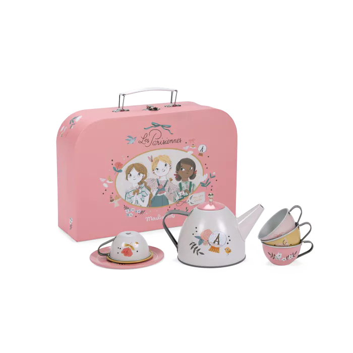 Valise dînette thé en métal – Les Parisiennes