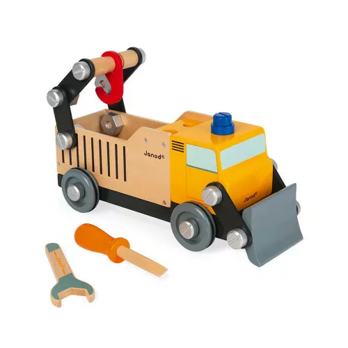 Camion de chantier à construire