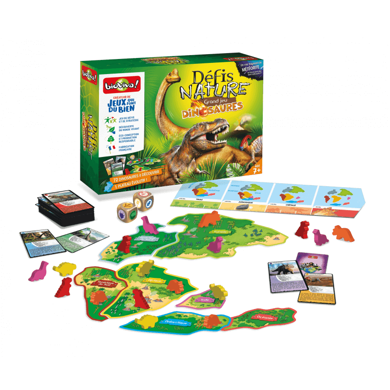 Défis Nature Grand Jeu Dinosaures
