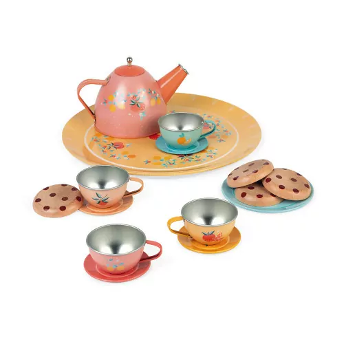 Service à thé en métal – Dinette