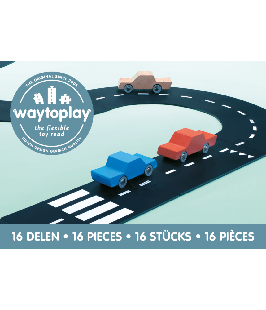 Waytoplay La route tout-terrain à construire 16 pièces
