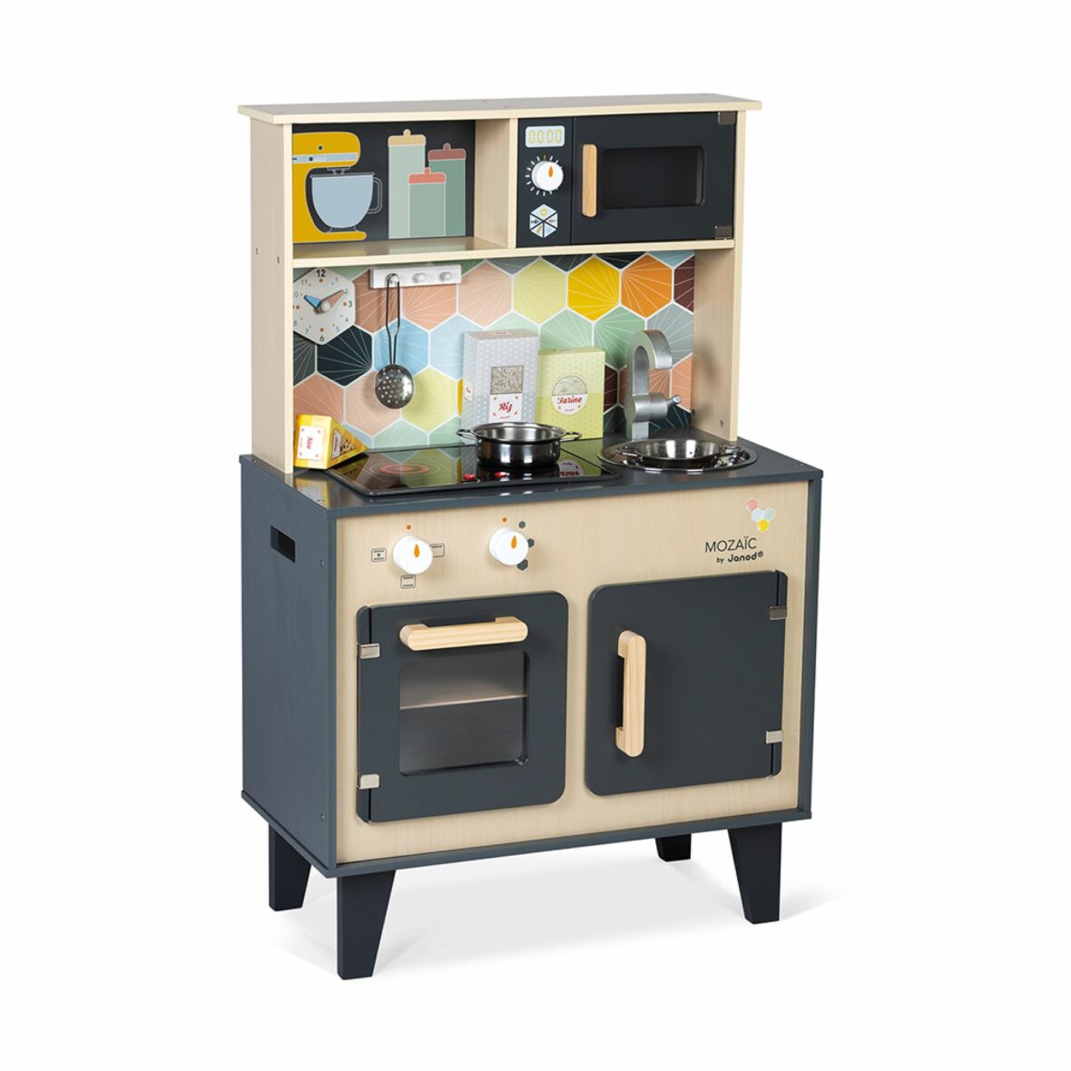 Grande cuisine Mozaïc en bois