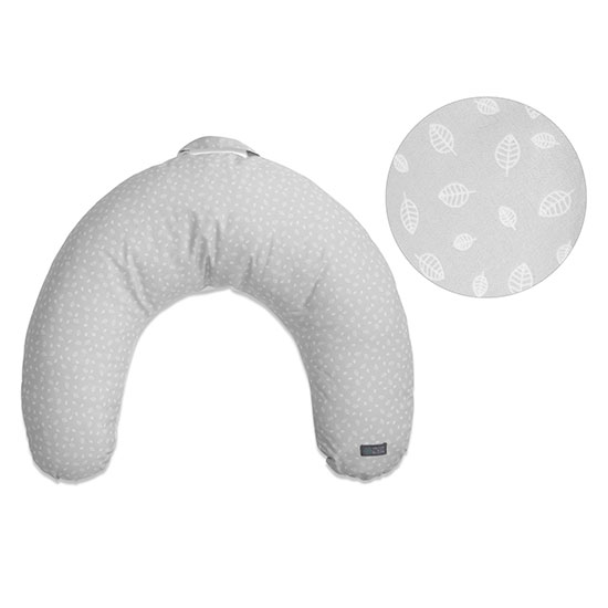 Coussin d’allaitement gris