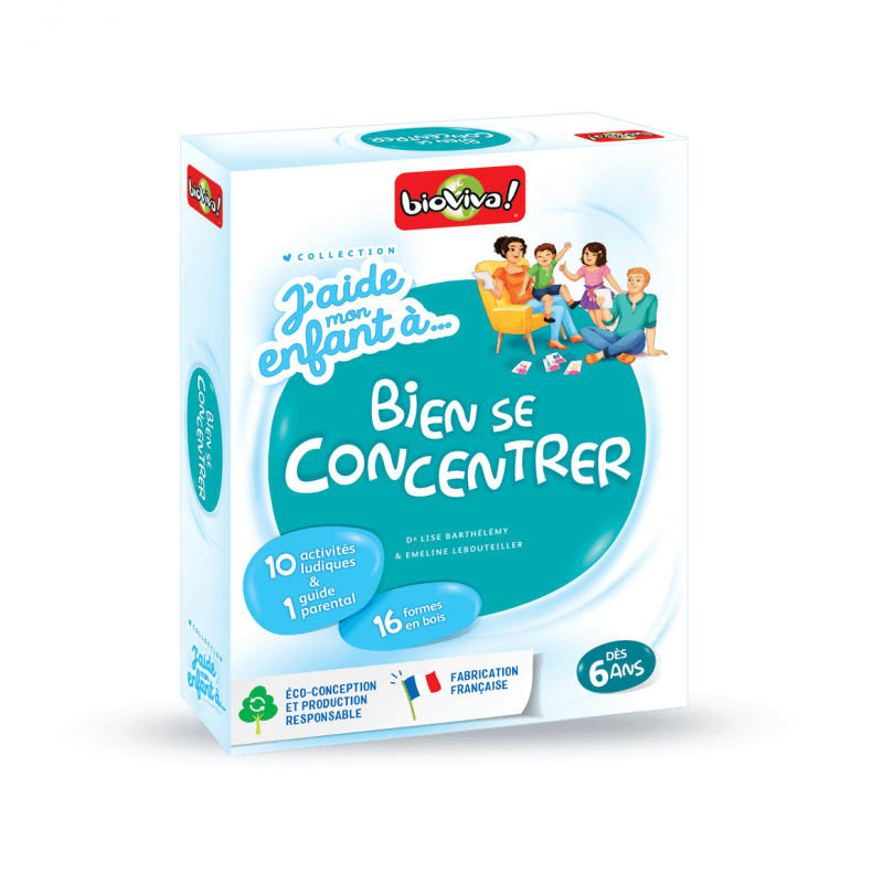 J’aide mon enfant à bien se concentrer