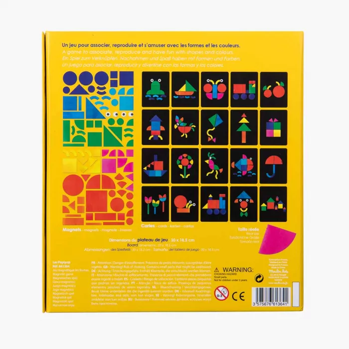 jeu magnétique les formes 4