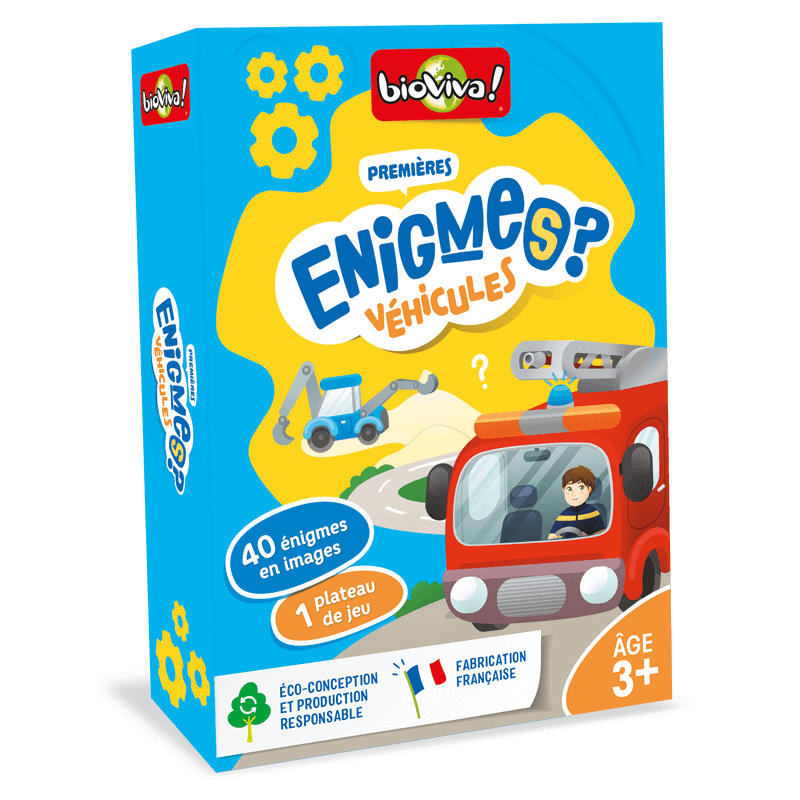 Mes premières énigmes – Véhicules