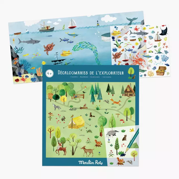 Décalcomanies de l’explorateur