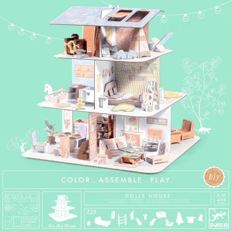 Color assemble play – Maison de poupées