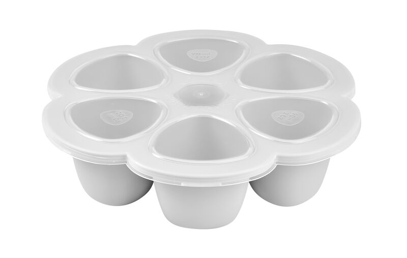 Multiportions silicone 6 x 90 ml Grey