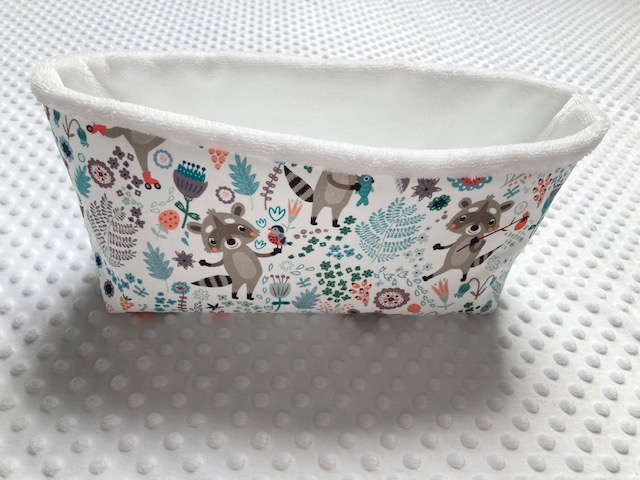 Panier à couches Ratons – Fait main