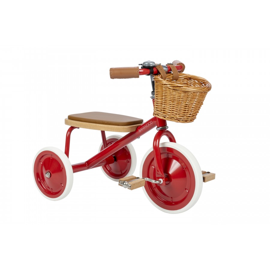 Tricycle vintage rouge