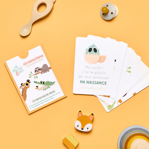 Cartes étapes “Ma première année”