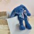Copain câlin - Lapin bleu 25 cm