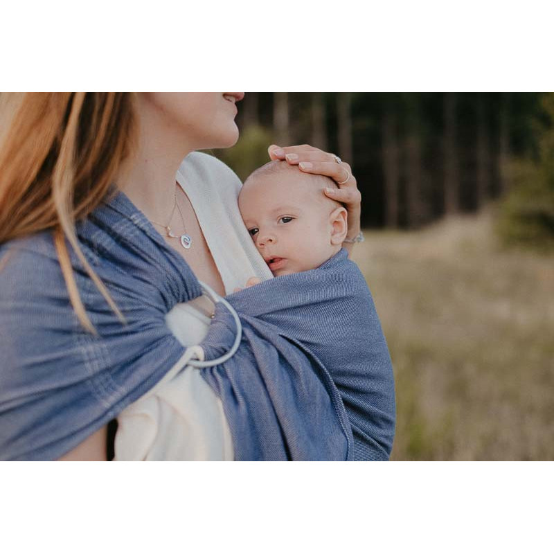 Sling Bleu Cobalt Coton Bio
