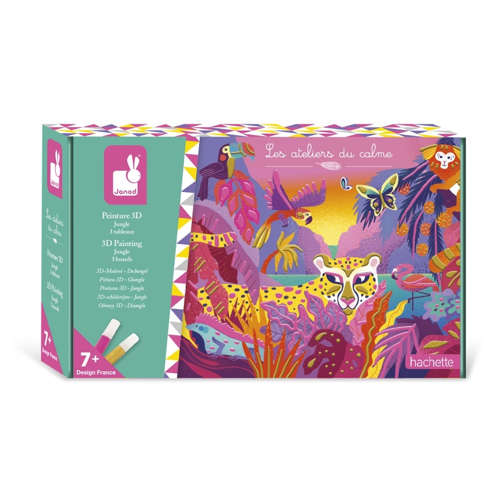 Peinture 3D Jungle