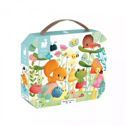 Puzzle Les compagnons du jardin – 20 PCS