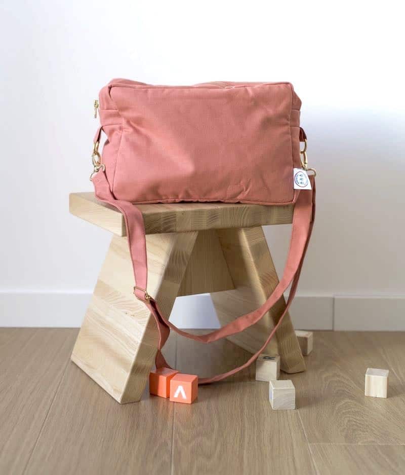 Sac à Langer “Le minus” terracotta