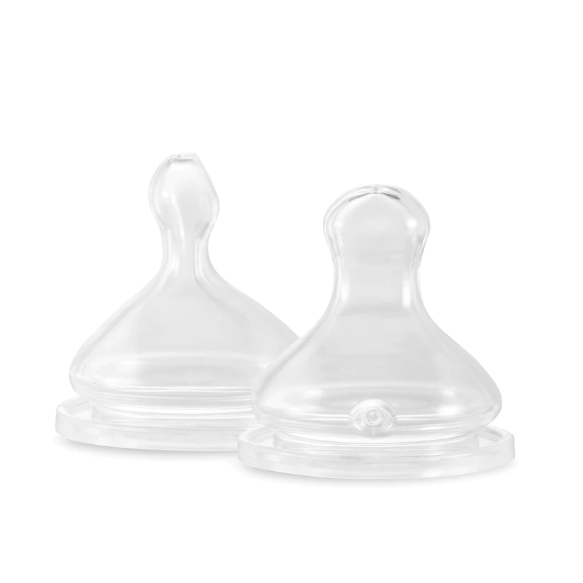 Pack de 2 tétines pour biberons Elhée