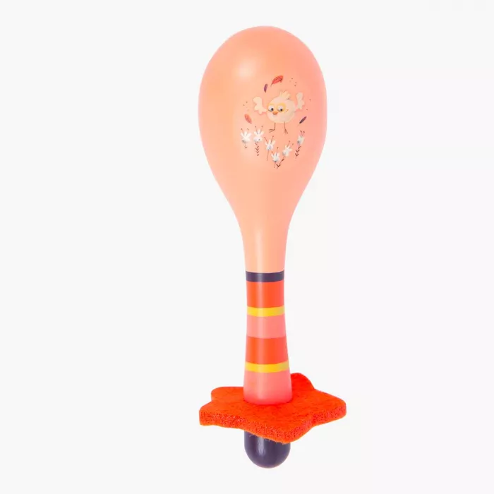 Maracas en bois rose – Dans la Jungle