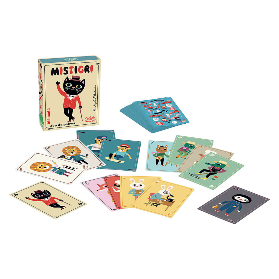 Mistigri – Jeu de paires
