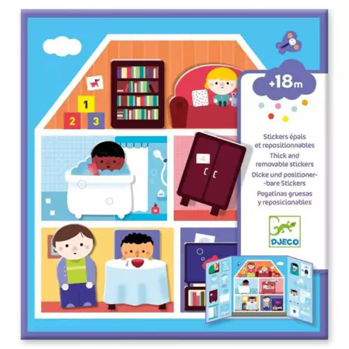 Stickers repositionnables – La maison