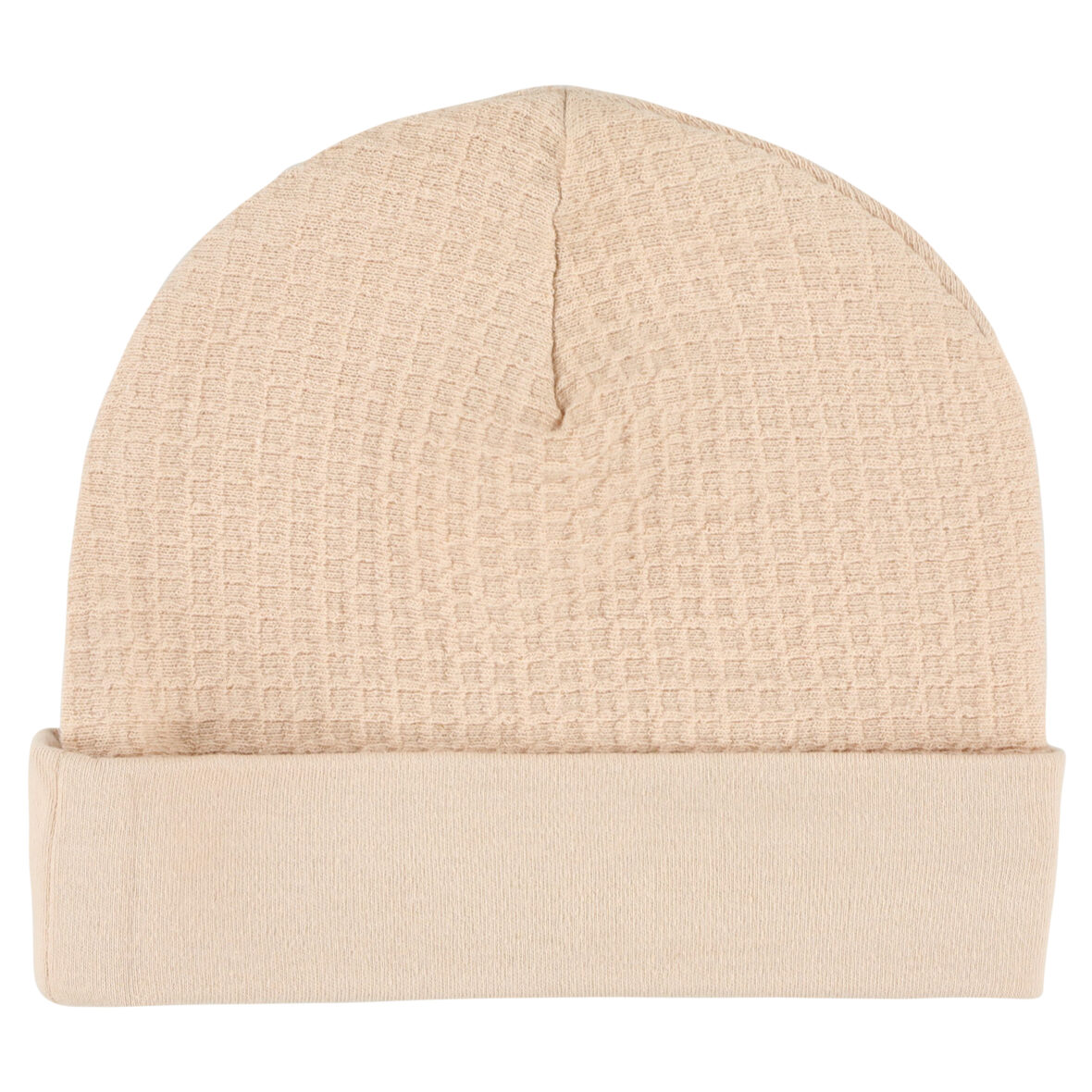 Bonnet naissance 100% coton – Vieux Rose
