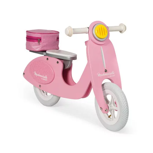 draisienne-scooter-rose-mademoiselle-bois