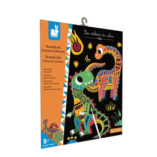 Cartes à gratter – Dinosaures