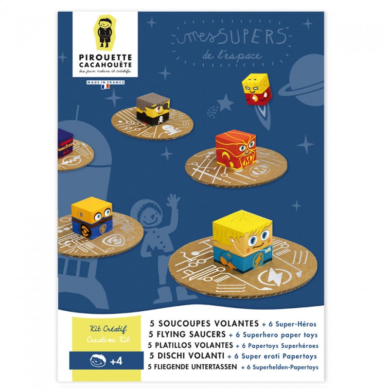 5 soucoupes volantes – Mes supers de l’espace
