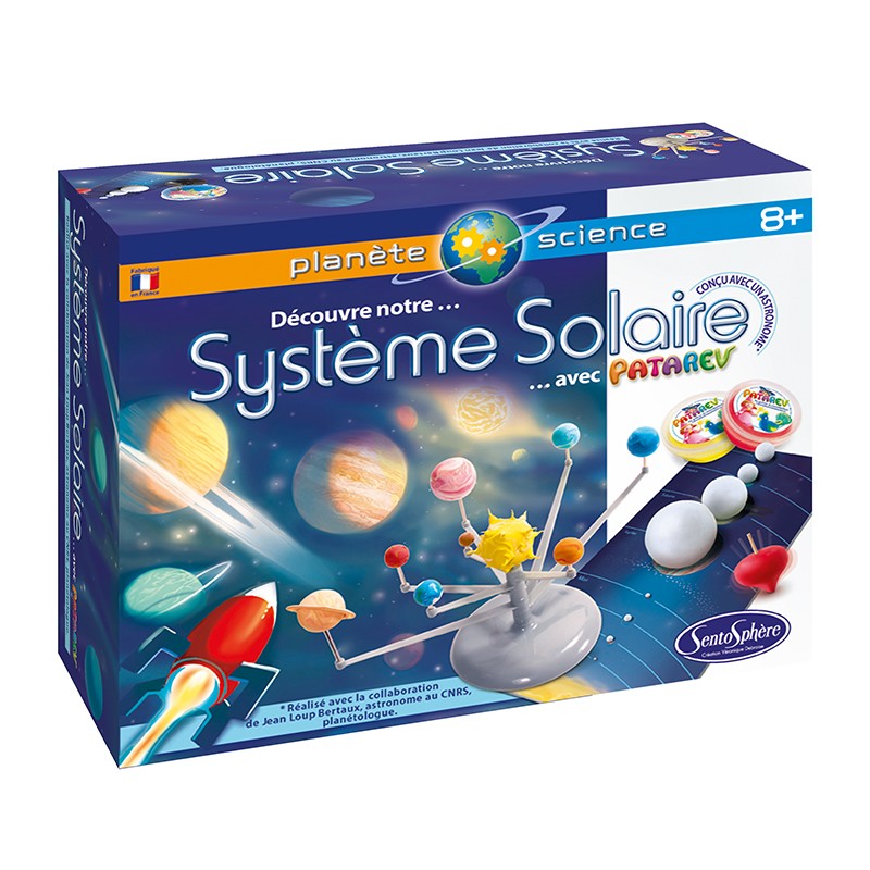 Le système solaire avec Patarev