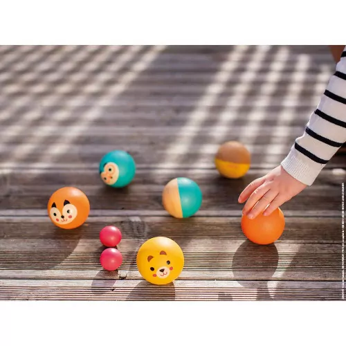 Ma petite pétanque en bois