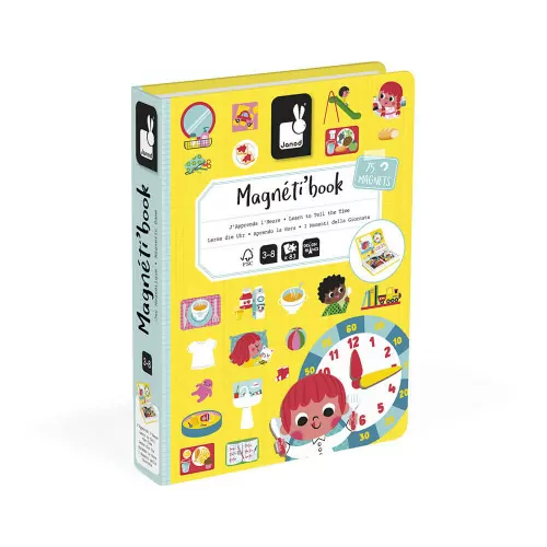 Magnéti’book – J’apprends l’heure