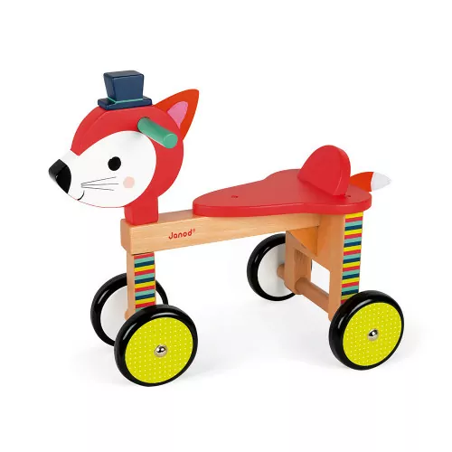 Porteur Renard en bois