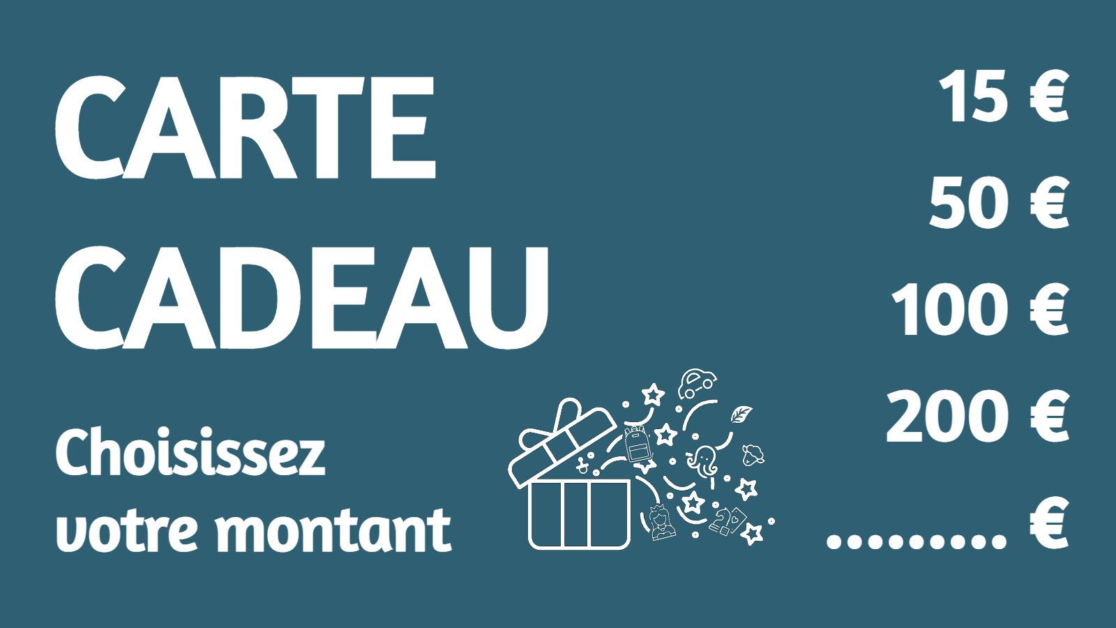 Carte cadeau V2