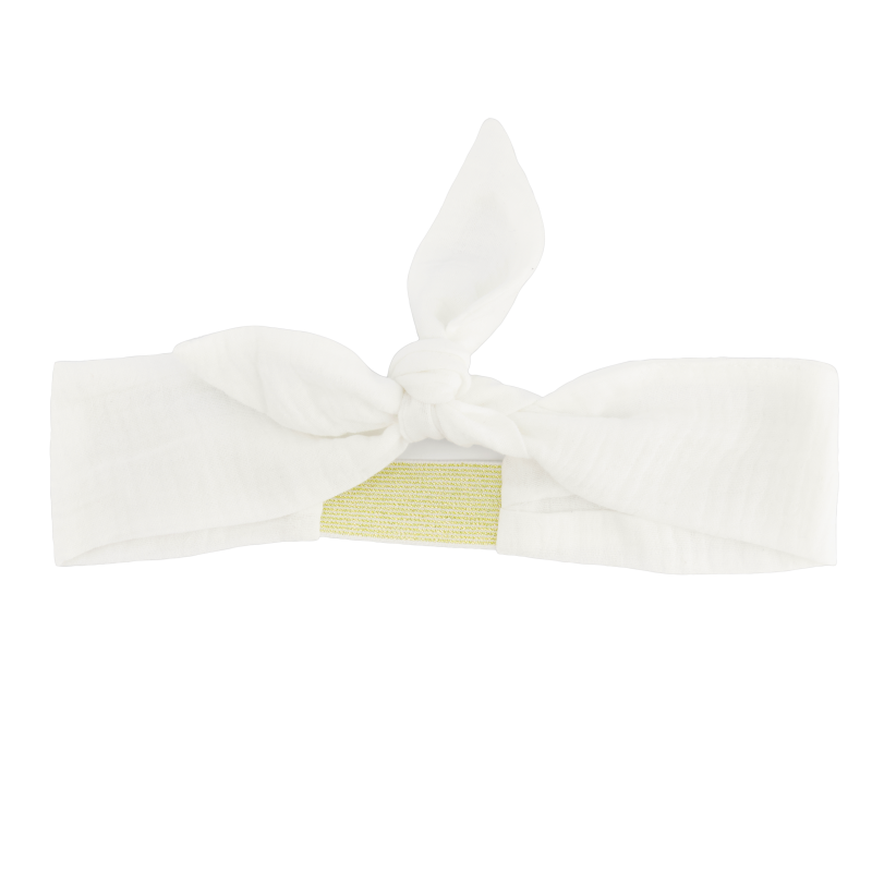Bandeau double gaze blanc