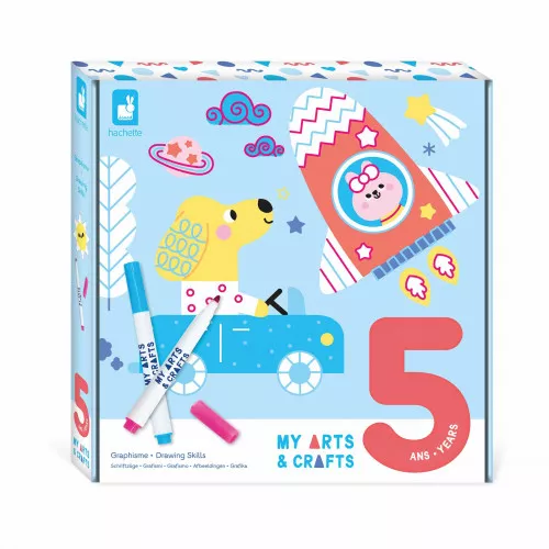 Coffret d’activités graphisme – 5 ans