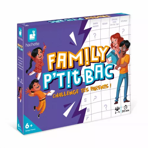 Family P’tit Bac – Challenge tes parents !