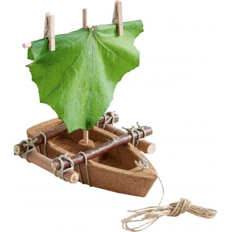 Kit de construction Bateau en liège