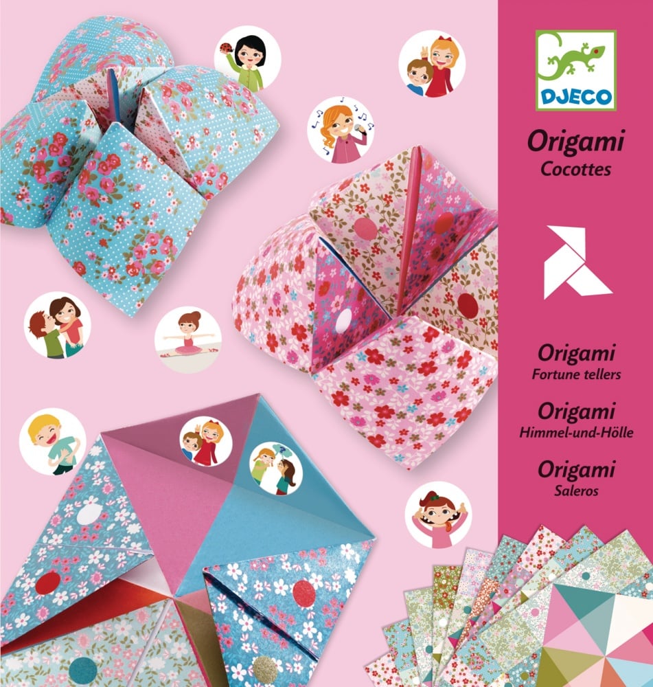 Origami Cocottes à gages – Fleurs