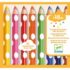 8 crayons de couleur pour les petits