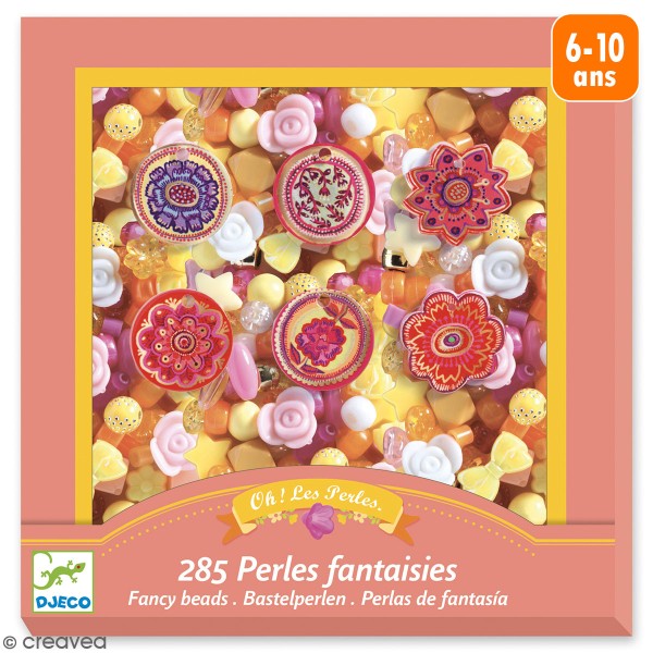 285 Perles fantaisies – Fleurs
