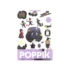Petit poster Booo en stickers