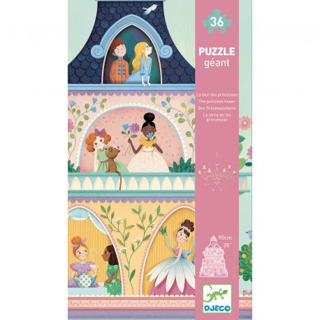 Puzzle géant La tour des princesses – 36 pcs