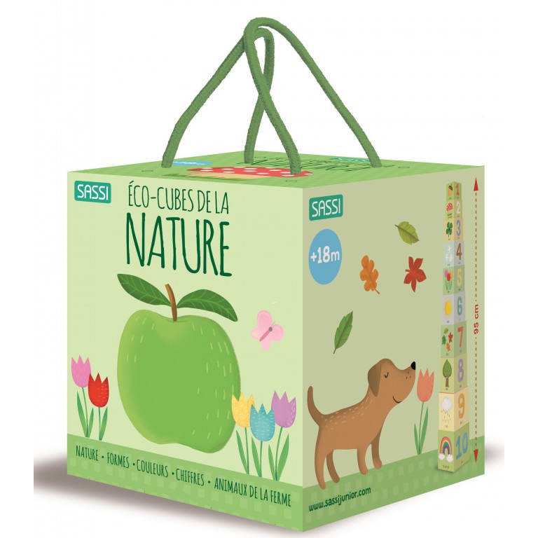 Eco-cubes de la nature + livre