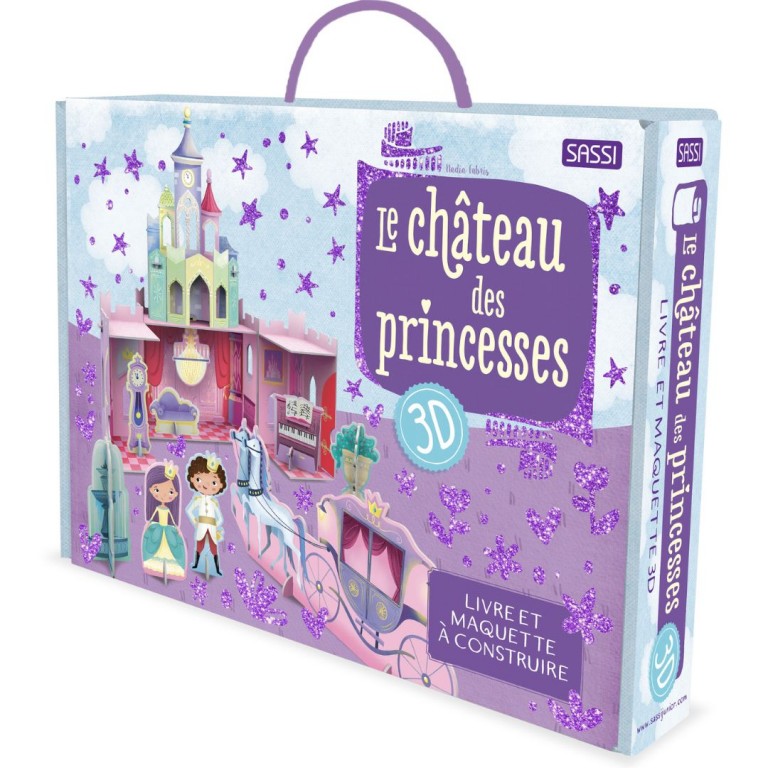 Maquette 3D + livre – Le château des princesses