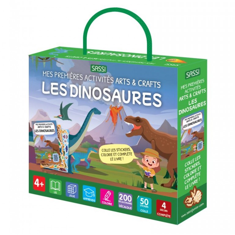 Mes premières activités Arts & Craft – Les dinosaures