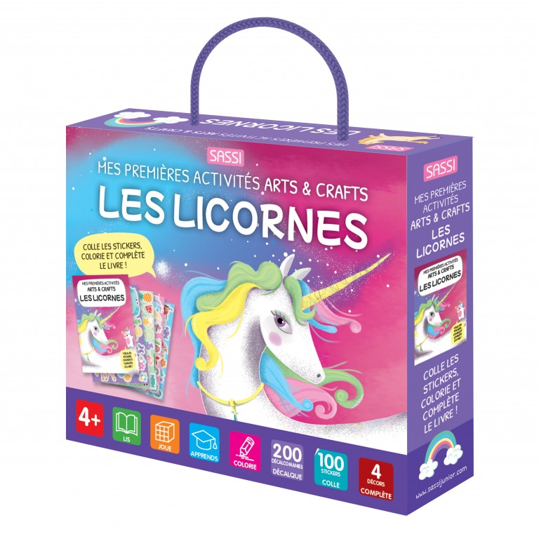 Mes premières activités Arts & Craft – Les licornes