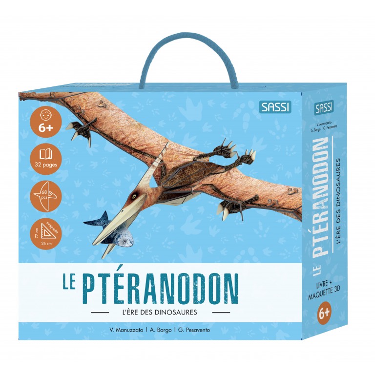 Maquette 3D + livre – Le ptéranodon